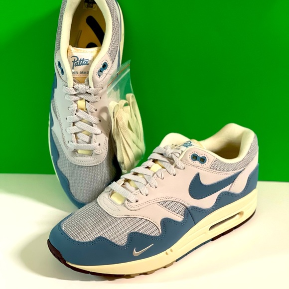Nike Air Max 1 Patta "Waves Noise Aqua" (With Bracelet) - Picture 2 of 14